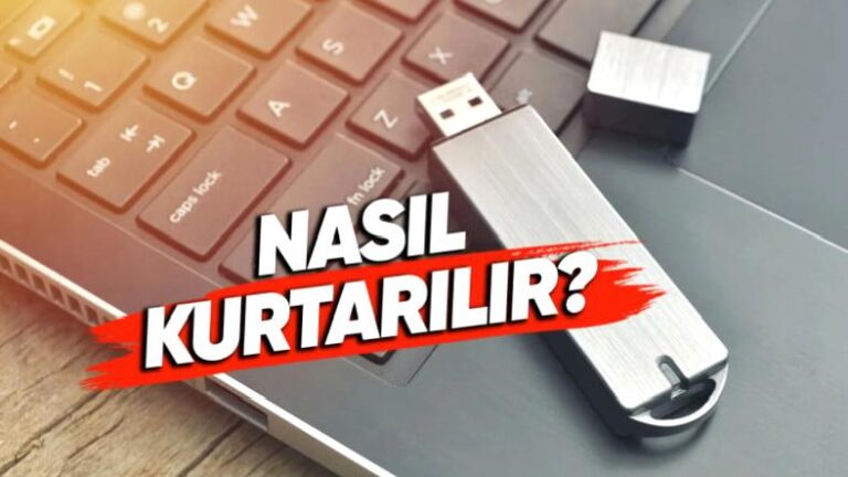 Vedalaşmadan Önce Son Bir Şans: Bozulan USB Belleği Kurtarma Yolları