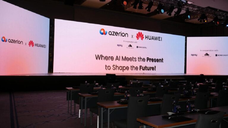 Azerion ve Huawei iş birliğiyle yapay zeka uygulamaları ele alındı