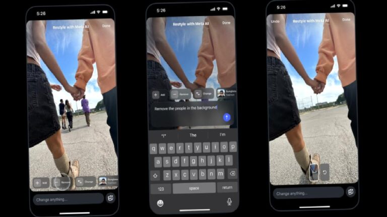 Instagram hikayelerine yapay zeka destekli düzenleme araçları geliyor