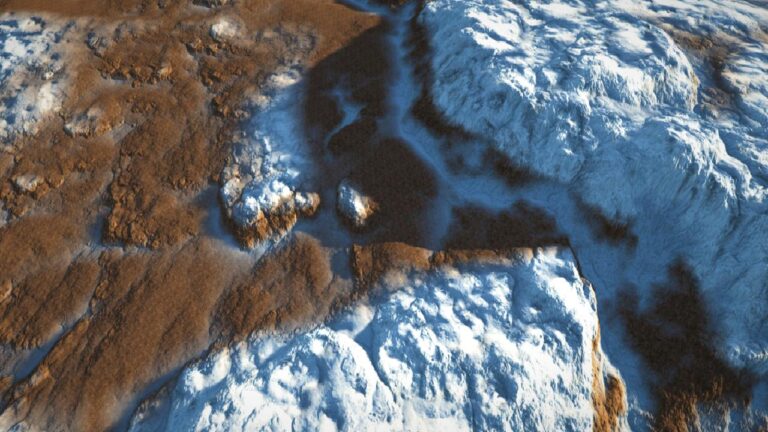 Mars’ta yaşamın sırrı: Tüm cevaplar buzun altında mı gizli?