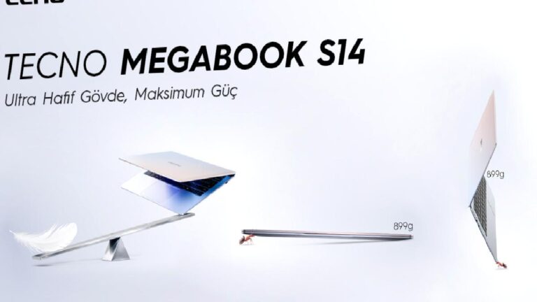 TECNO MEGABOOK S14 Türkiye’de!