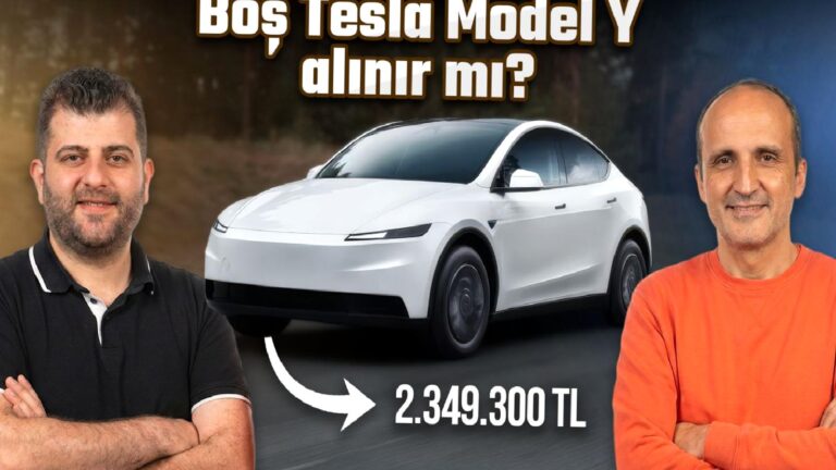 Boş Tesla Model Y Standart alınır mı?