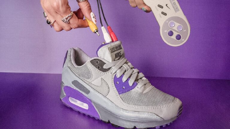 Koca bir konsol, ayakkabıya sığdı: Nike Air Max 90’ın içine gizlenen oyun sistemi