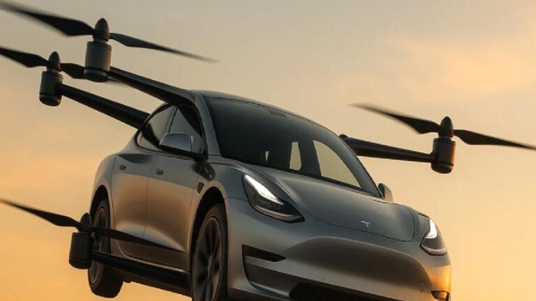 Tesla’dan sürpriz: Elon Musk uçan araba sinyali verdi