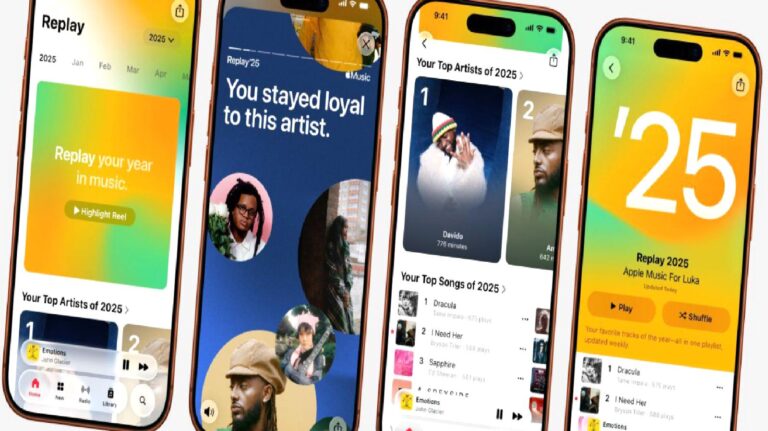 Apple Music Replay 2025 resmen kullanıcılar için yayınlandı