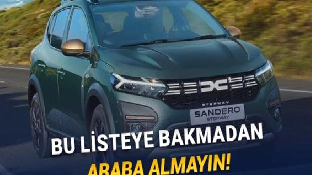 Aralık 2025 Türkiye’deki En Ucuz Otomobiller: Araba Almak İsteyen Buraya!
