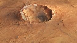 Bilim insanlarını şaşırtan görüntü: Mars’ta ‘uçan kelebek’ krateri