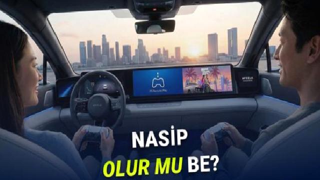 Bu Otomobilde GTA 6 Bile Oynayabileceksiniz (Arka Koltuklarınız PS Cafe Olacak)