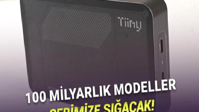 Dünyanın En Küçük Yapay Zekâ Süper Bilgisayarı Duyuruldu: (120 Milyar Parametre Cebinize Sığıyor)