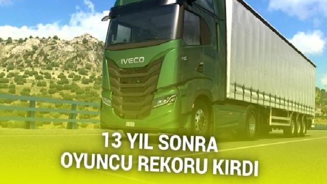 Euro Truck Simulator 2, 13 yıl sonra oyuncu rekoru kırdı