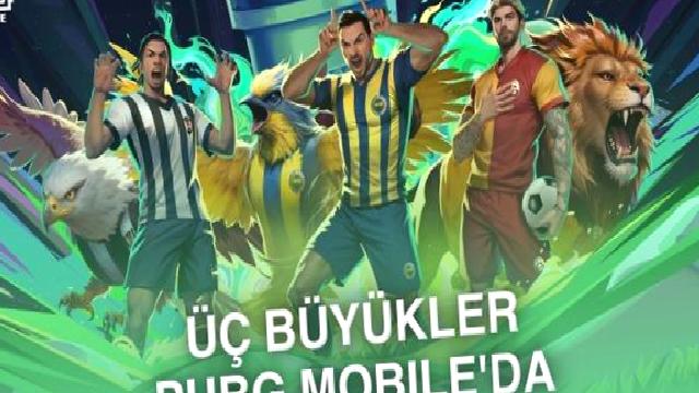 PUBG MOBILE’a Beşiktaş, Fenerbahçe ve Galatasaray geldi