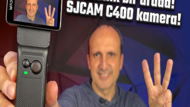 SJCAM C400 Aksiyon, Vlog ve Gimbal: Hepsi bir Arada