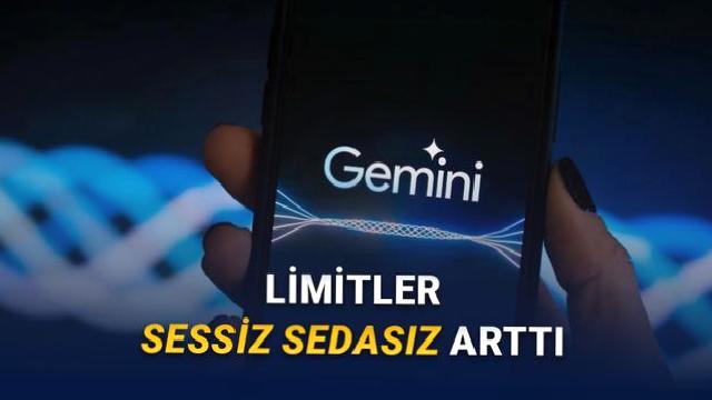 Artık Rahat Rahat Kullanabilirsiniz: Gemini’ın ‘Düşünme’ ve ‘Pro’ Modellerinin Limitleri Artırıldı