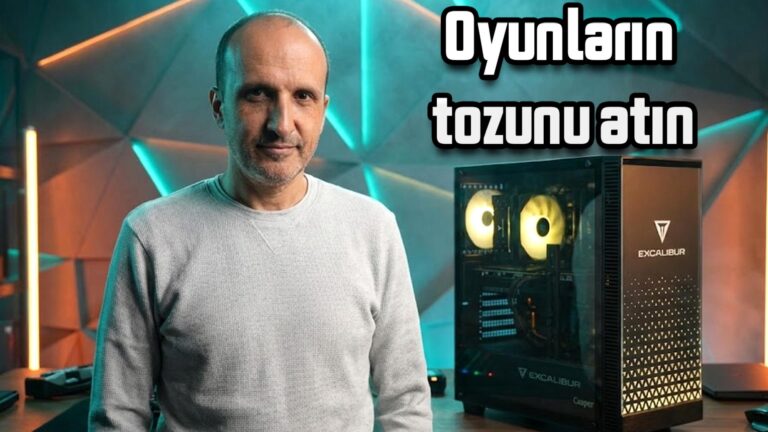 EXCALIBUR E650 İnceleme: Oyunların Tozunu Bu Bilgisayarla Atacaksınız!