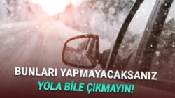 Kışın Araba Sürerken Dikkat Edilmesi Gerekenler: Hayat Kurtaran Güvenli Sürüş Teknikleri!