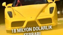 Sadece 1.050 kilometredeki Ferrari Enzo, 780 milyon TL’ye satıldı