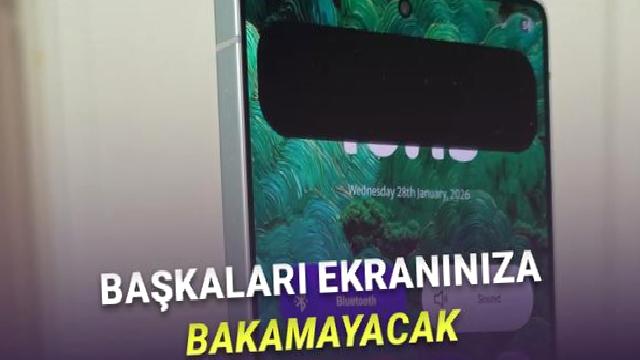 Samsung Galaxy S26’da Başkalarının Ekranınızı Görmesini Engelleyecek “Ekran Gizliliği” Özelliği Resmen Doğrulandı [Video]