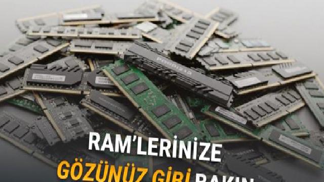 Şimdiki Hali Ucuz Kalacak: RAM Fiyatlarının Birkaç Aya İki Katına Çıkacağı İddia Edildi