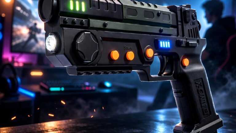 Bu kumanda bildiğiniz gibi değil! Evde arcade heyecanını tetikleyen kablosuz silah