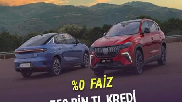 Togg Almayan Pişman Olacak: %0 Faizli 750 Bin TL Kredi Duyuruldu