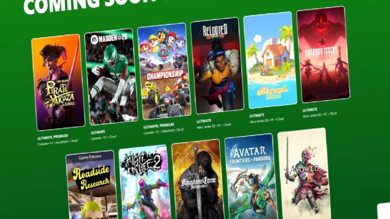 Xbox Game Pass Şubat 2026 ilk dalga oyunları belli oldu