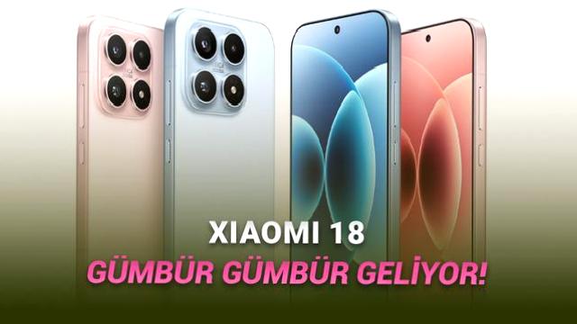 Xiaomi 18’in Bazı Teknik Özellikleri Belli Oldu: Telefoto Kamerası Mest Edecek!