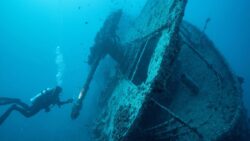 Kızıldeniz’in dibindeki hayalet gemi: İçinde hala lokomotifler var