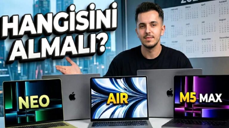 MacBook Satın Alma Rehberi: Hangi Model Size Göre?