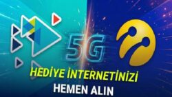 Türk Telekom ve Turkcell Kullanıcılarına 5G ile Hediye İnternet Dağıtılıyor (Nasıl Alabileceğinizi Anlattık)