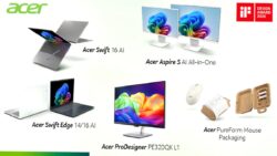 Acer’ın yapay zeka destekli bilgisayarları tasarım ödülü