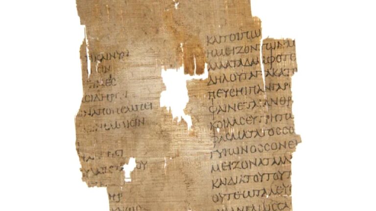 Antik çağın kayıp dizeleri 2 bin yıl sonra tozlu raflardan çıktı