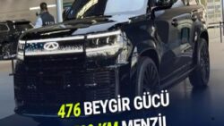Gemi Gibi Otomobil Chery Tiggo X Tanıtıldı: 1500 KM Menzil!