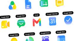 Google Uygulama İkonları Baştan Aşağı Değişiyor!