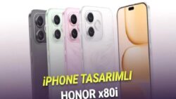 Görünce “Bu iPhone Olmuş” Diyeceğiniz Tasarıma Sahip HONOR X80i Tanıtıldı