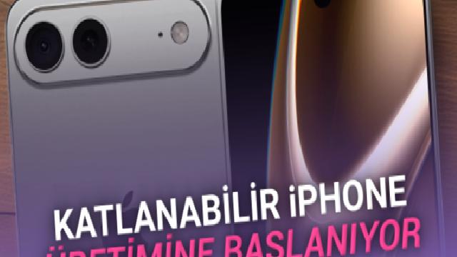 Katlanabilir iPhone İçin Geri Sayım: iPhone Fold’un Test Üretimi Başladı