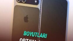 Katlanabilir iPhone’un Taslakları Ortaya Çıktı: Boyutları Belli Oldu!