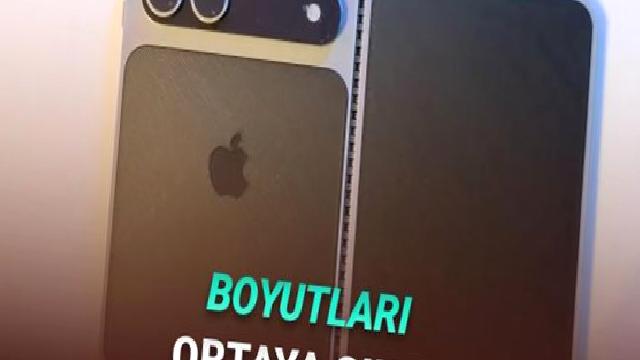Katlanabilir iPhone’un Taslakları Ortaya Çıktı: Boyutları Belli Oldu!