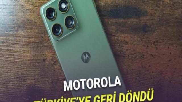 Motorola, Resmen Türkiye’ye Döndü: 2 Telefonu Satışa Sunuldu