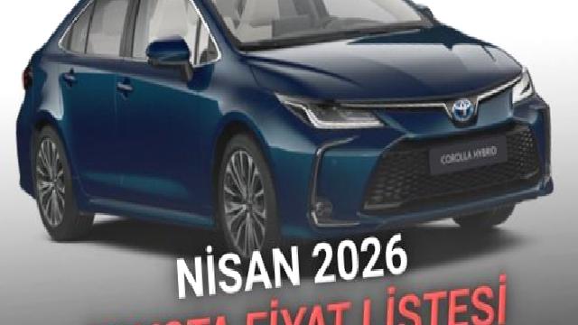 Nisan 2026 Toyota Fiyat Listesi Açıklandı: Corolla’da 650 Bin TL’ye Varan Dev İndirim!