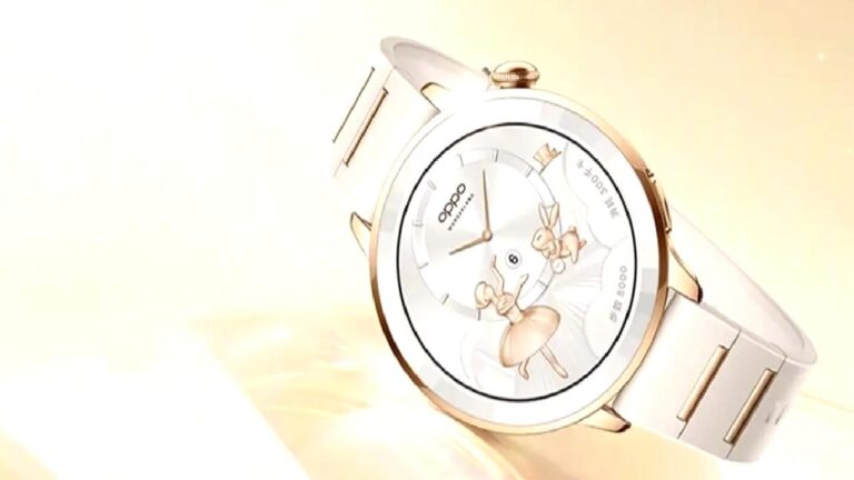 Oppo Watch X3 Mini Safir Kristal Camı ve Altın Kasasıyla Tanıtıldı