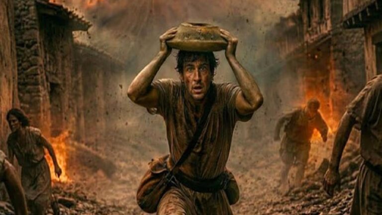 Pompeii kurbanının son anları canlandırıldı: Lavlardan böyle kaçmaya çalışmış