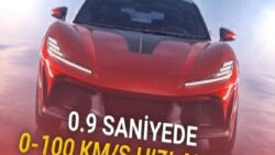 Robot Süpürge Markası Dreame, 0’dan 100’e 0,9 Saniyede Çıkan Roketli Otomobil Duyurdu