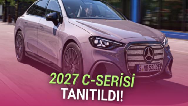 Tam Elektrikli 2027 Mercedes-Benz C-Serisi Tanıtıldı: Elektrikliye Bakış Açınız Değişecek…