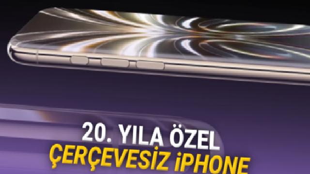 20. Yıl Özel iPhone Böyle Olabilir: İşte Apple’ın Bugüne Kadarki En Çılgın Tasarım Konsepti [Video]
