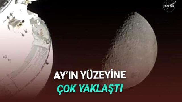 Artemis II, Ay’ın Yüzeyine En Yakın Uçuşunu Gerçekleştirdi [Video]