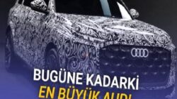 Audi’nin Bugüne Kadarki En Büyük Otomobili “2027 Audi Q9″un İlk Görselleri Paylaşıldı
