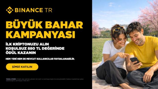 Binance TR, Kripto Varlık Dünyasına Adım Atmak İsteyenlere Yönelik “Büyük Bahar Kampanyası”nı Başlattı