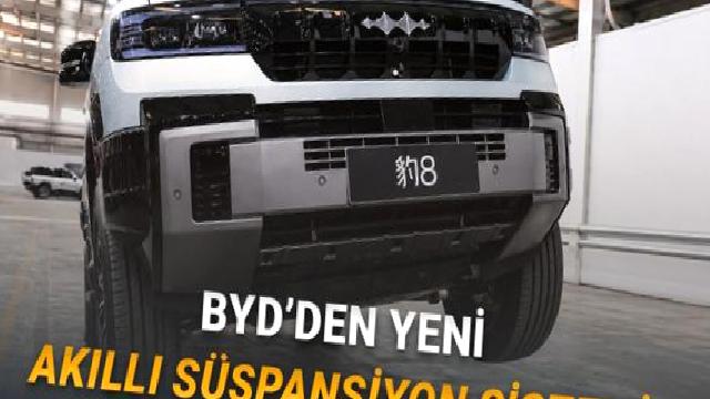 BYD Yeni Akıllı Süspansiyon Sistemi’ni Tanıttı: Dört Tekerleği de Yerden Kesiyor!