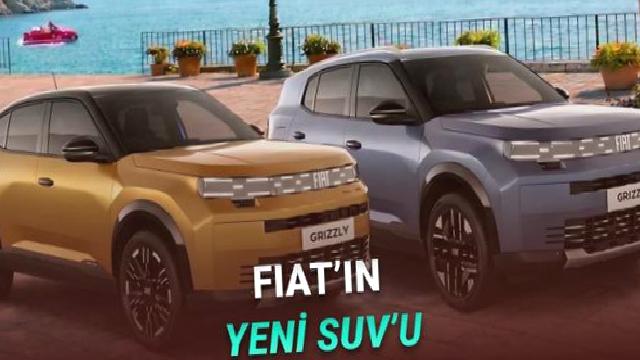 Fiat, Türkiye’ye de Gelebilecek Yeni SUV’u Grizzly’nin Tasarımını Paylaştı