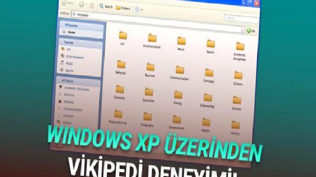 Geçmişe Yolculuk: Windows XP Üzerinden Vikipedi’ye Ulaşmanızı Sağlayan Harika Proje!